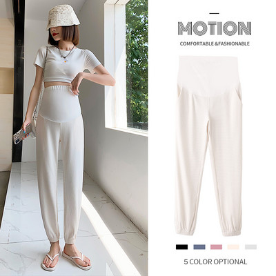 Magas derekú kismama hosszú nadrág - alkalmi