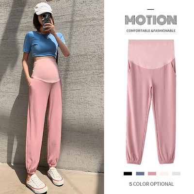 Magas derekú kismama hosszú nadrág - alkalmi