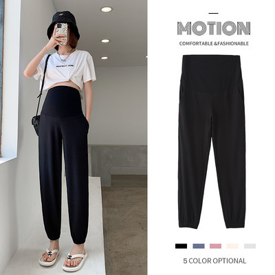 Magas derekú kismama hosszú nadrág - alkalmi