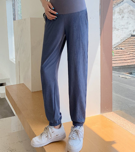 Magas derekú kismama hosszú nadrág - alkalmi