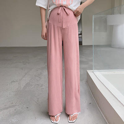 Női hosszú nadrág kismamáknak - magas derekú sportmodellel