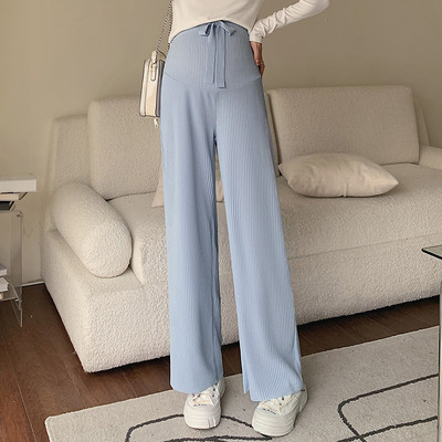 Női hosszú nadrág kismamáknak - magas derekú sportmodellel