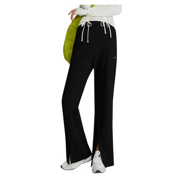 Naiste pikad püksid rasedatele – kõrge pihaosa avara mustriga