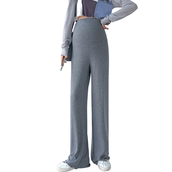 Női lezser magas derekú kismamanadrág