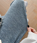 Ψηλόμεσο μακρύ παντελόνι εγκυμοσύνης - Casual