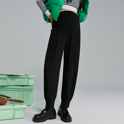 Női kismamanadrág széles gumival