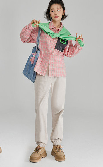 Alkalmi női kismamanadrág zsebbel