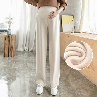 Ženske sportske hlače sa širokim remenom za trudnice