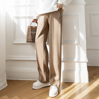 Női, magas derekú kismama hosszú nadrág - plusz bársony