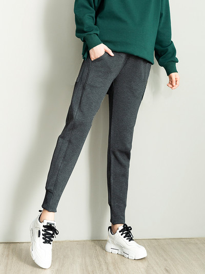 Μακρύ παντελόνι για εγκύους με ψηλόμεσο - αθλητικό μοντέλο