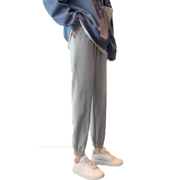 Sportnadrág terhes nőknek magas derékkal és gumis szárral