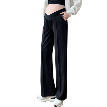 Дамски елегантен панталон с джоб за бременни 