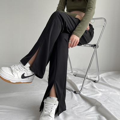 Női nadrág terhes nőknek - magas derekú