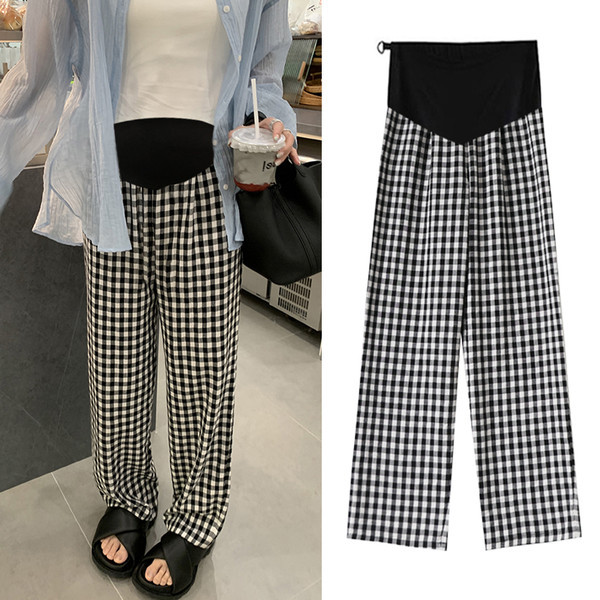 Naiste laia vööga rasedapüksid