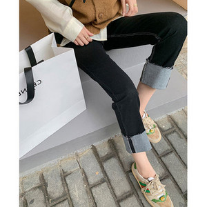 Γυναικείο τζιν εγκυμοσύνης  ψηλόμεσο με  μήκους 9/10