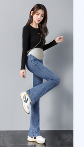 Ženske ležerne kratke hlače za trudnice visokog struka