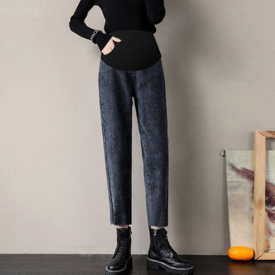 Női kismamanadrág zsebekkel