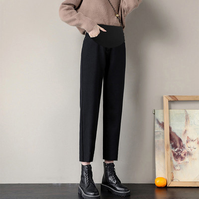 Női kismamanadrág zsebekkel