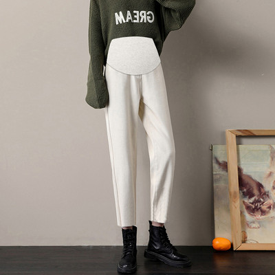 Női kismamanadrág zsebekkel