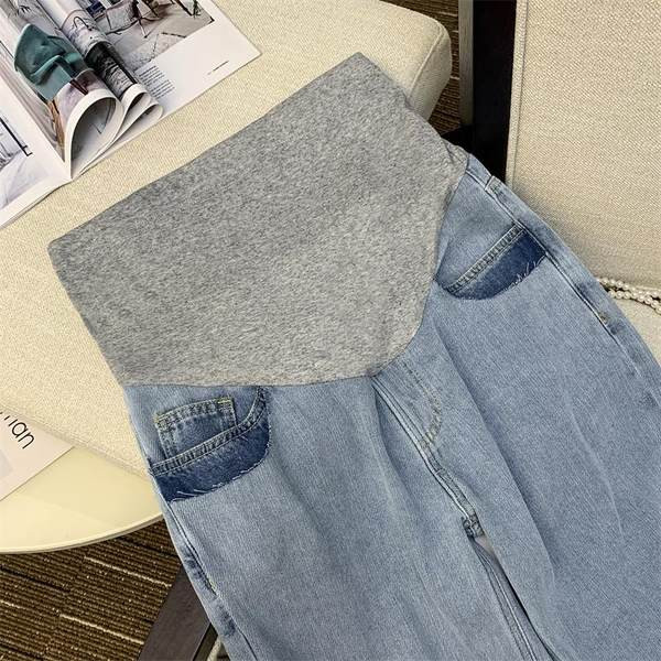 Ženske duge hlače za trudnice sa visokim strukom - u dvije boje