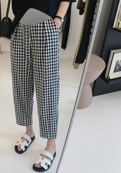 Naiste vabaaja kõrge vöökohaga rasedapüksid