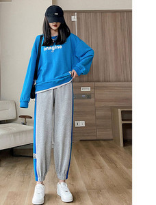 Hosszú sportnadrág terhes nőknek - magas derékkal