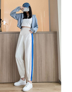 Hosszú sportnadrág terhes nőknek - magas derékkal