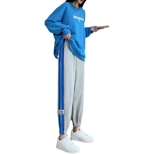 Hosszú sportnadrág terhes nőknek - magas derékkal