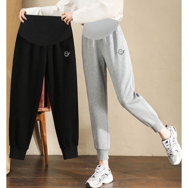 Kõrge vöökohaga pikad spordipüksid rasedatele