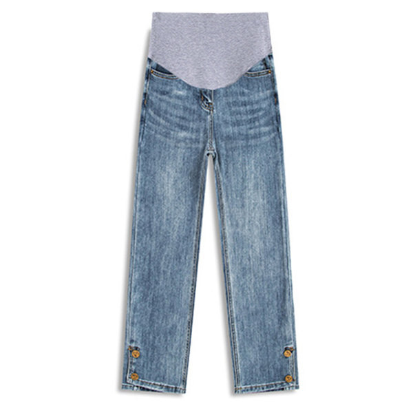 Lezser kismamanadrág széles övvel