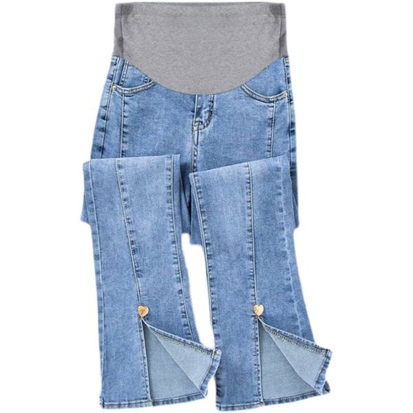 Ženske trudničke hlače - visokog struka