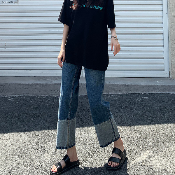 Női hosszú nadrág terhes nők számára - tiszta modell, magas derékkal