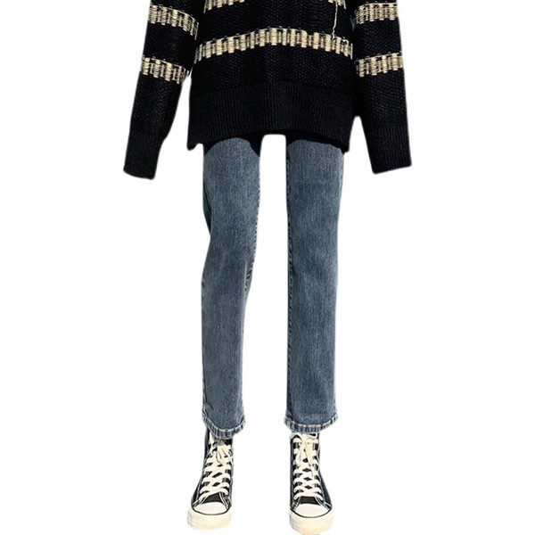 Duge hlače za trudnice - s visokim strukom