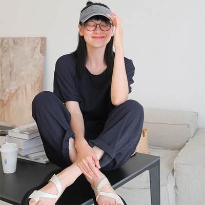 Elegáns kismamanadrág zsebekkel, két színben