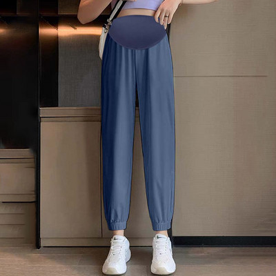 Γυναικείο ψηλόμεσο παντελόνι εγκυμοσύνης με τσέπες