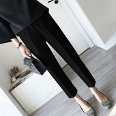 Naiste elegantsed rasedapüksid kahes värvitoonis