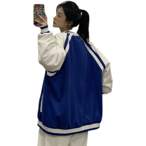 Sportos őszi női kabát gombokkal