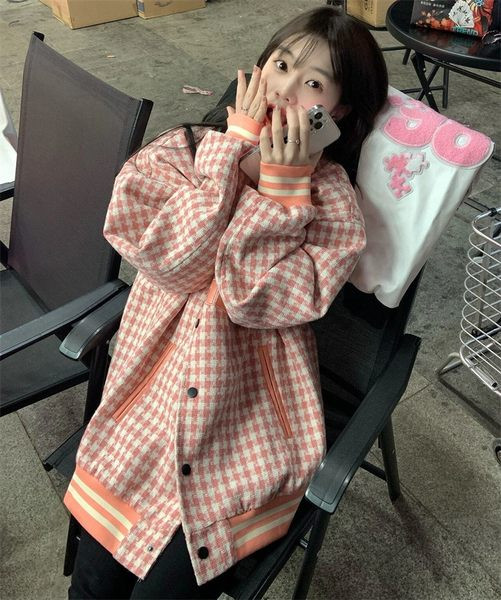 Ženski karirani sako od košulje