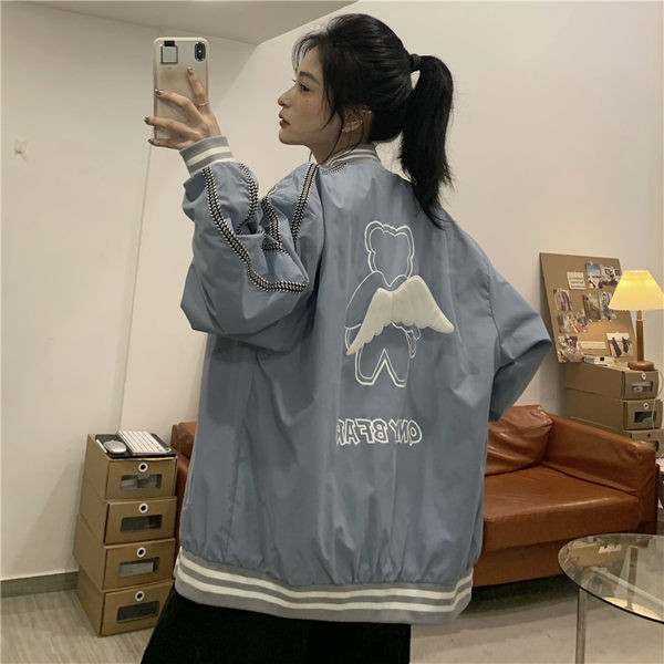 Női hosszú ujjú cipzáras kabát