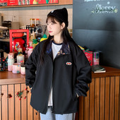 Sportos őszi kabát két arccal és cipzárral