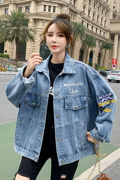 Ležerna ženska traper jakna