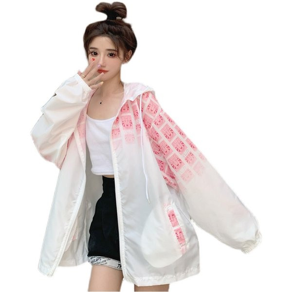 Színes női kabát könnyű anyagból