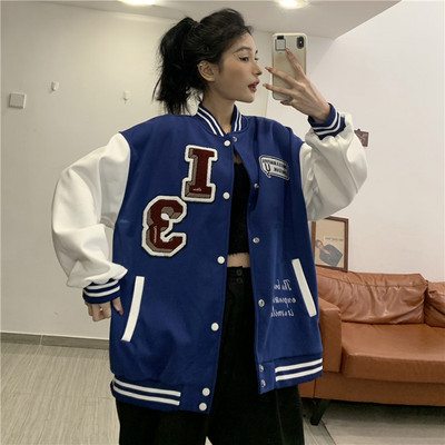 Női őszi kabát gombokkal - sport stílusú