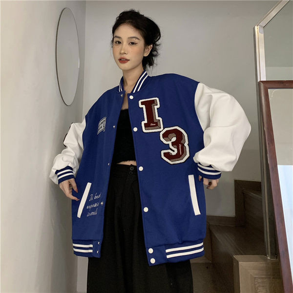 Női őszi kabát gombokkal - sport stílusú