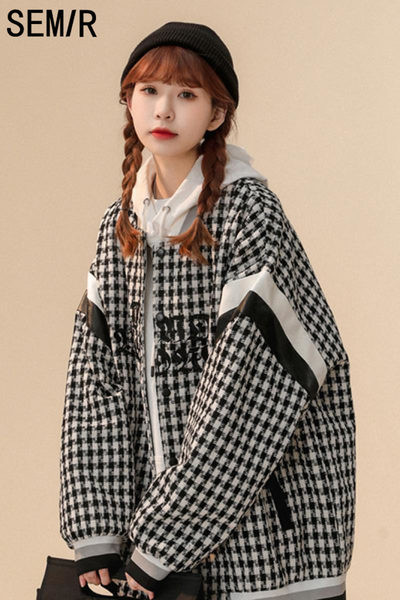 Őszi női kabát - rögzítőgombok