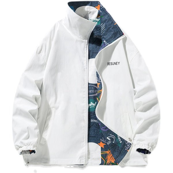 Őszi női kabát - két arccal