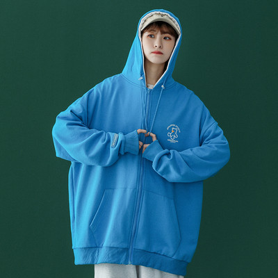 Cipzáras kapucnis női alkalmi dzseki