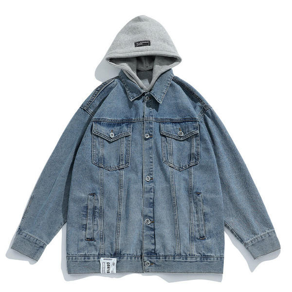 Farmer kabát őszi napokra, gombokkal és zsebbel