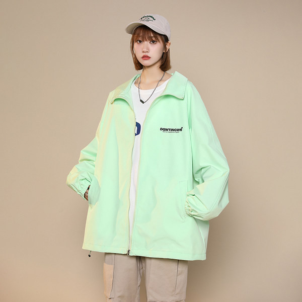 Női őszi kabát - szabad fazon