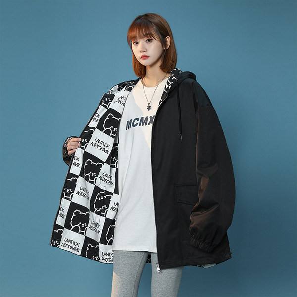 Női sportdzseki két arccal